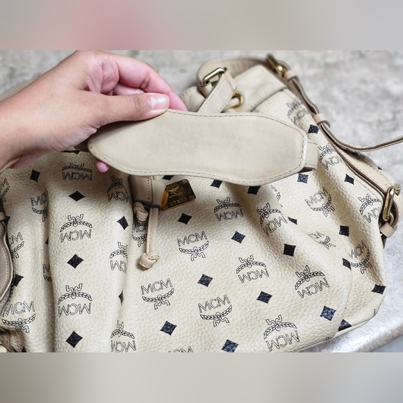 MCM Drawstring Crossbody Bag - Picture 7 of 12